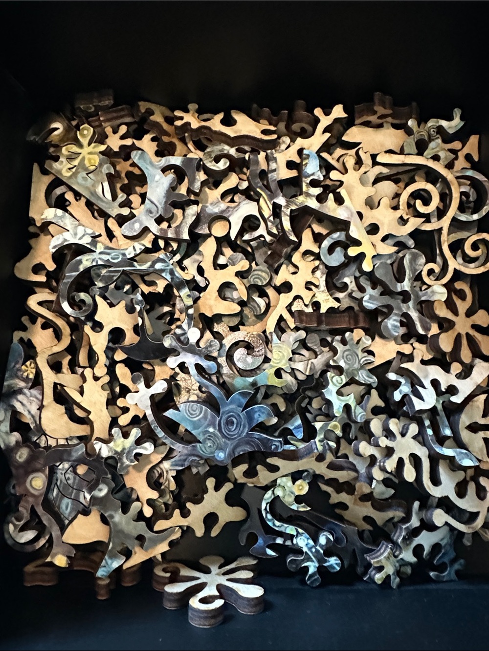 Nautilus Special Delivery Puzzle — Black, Blue, White - Picture 3 of 3